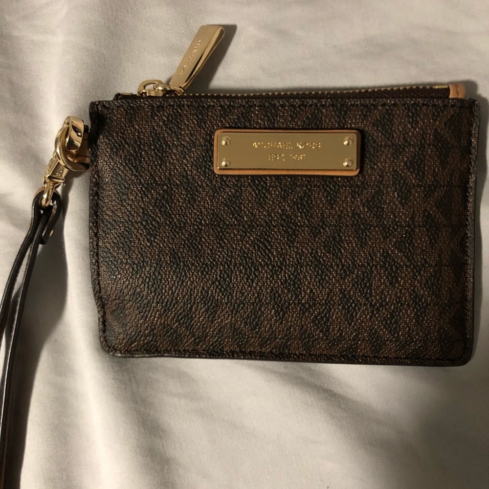Michael Kors logo coin purse